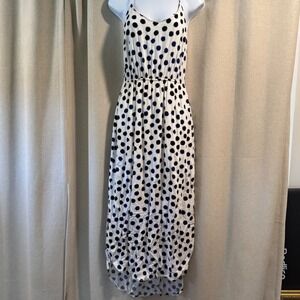 Old Navy Polka Dot Dress Maxi Dress Casual Summer